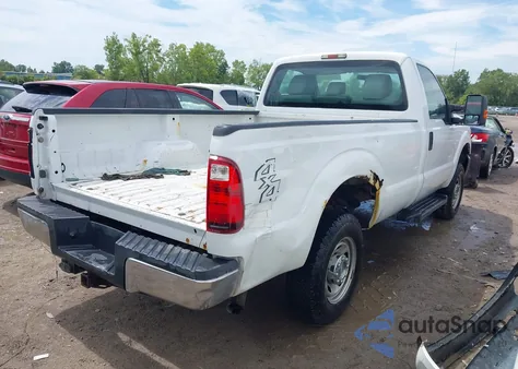 2012 Ford F-250 Xl from USA, damaged, VIN 1FTBF2B64CEC86401